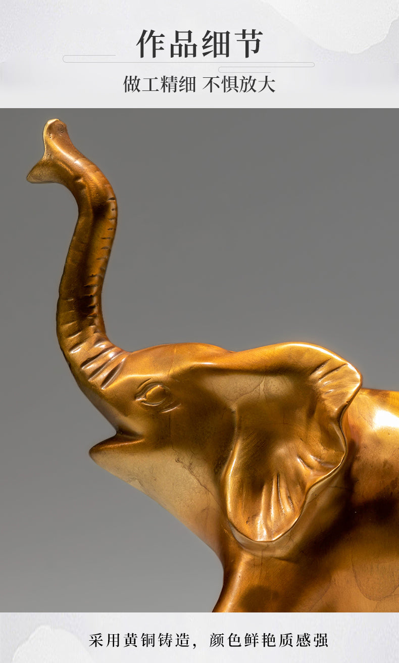 Lucky brass Elephant - Best Metalcraft