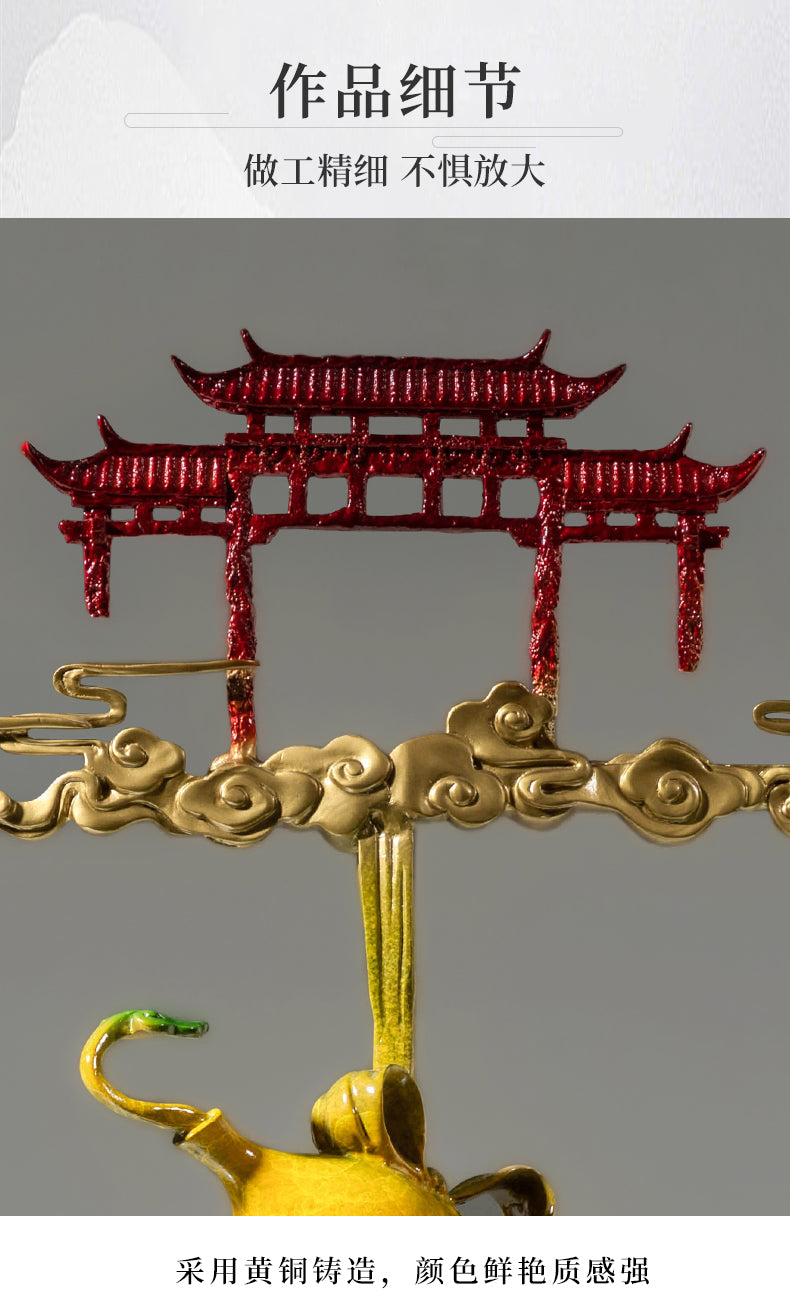Fortune and Happiness Gourd - Best Metalcraft