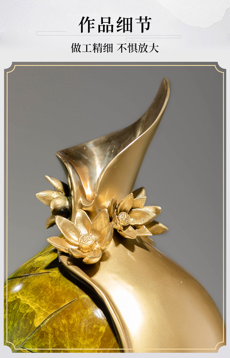 Lotus leaf vase - Best Metalcraft