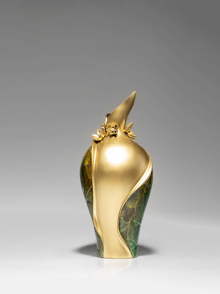 Lotus leaf vase - Best Metalcraft