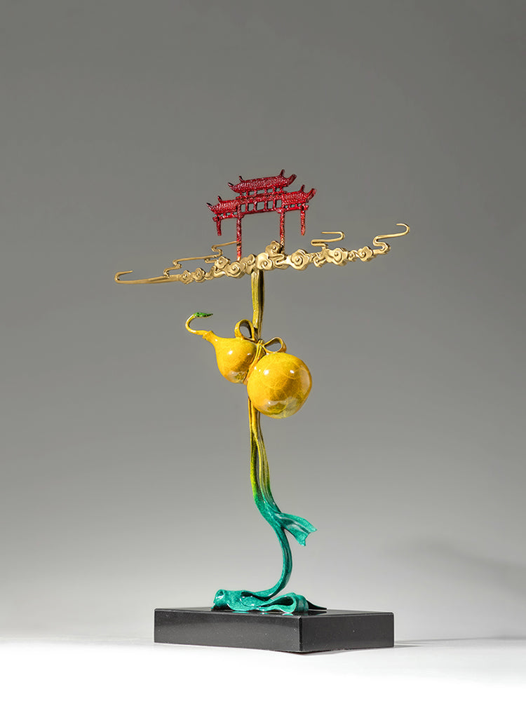 Fortune and Happiness Gourd - Best Metalcraft