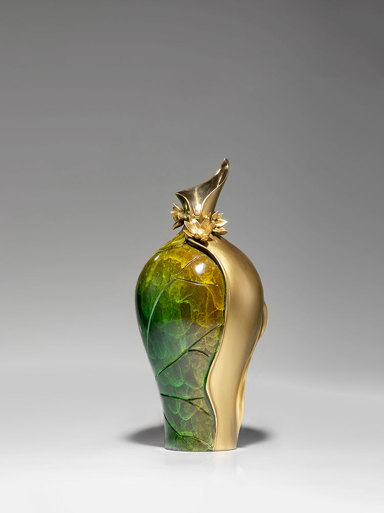 Lotus leaf vase - Best Metalcraft