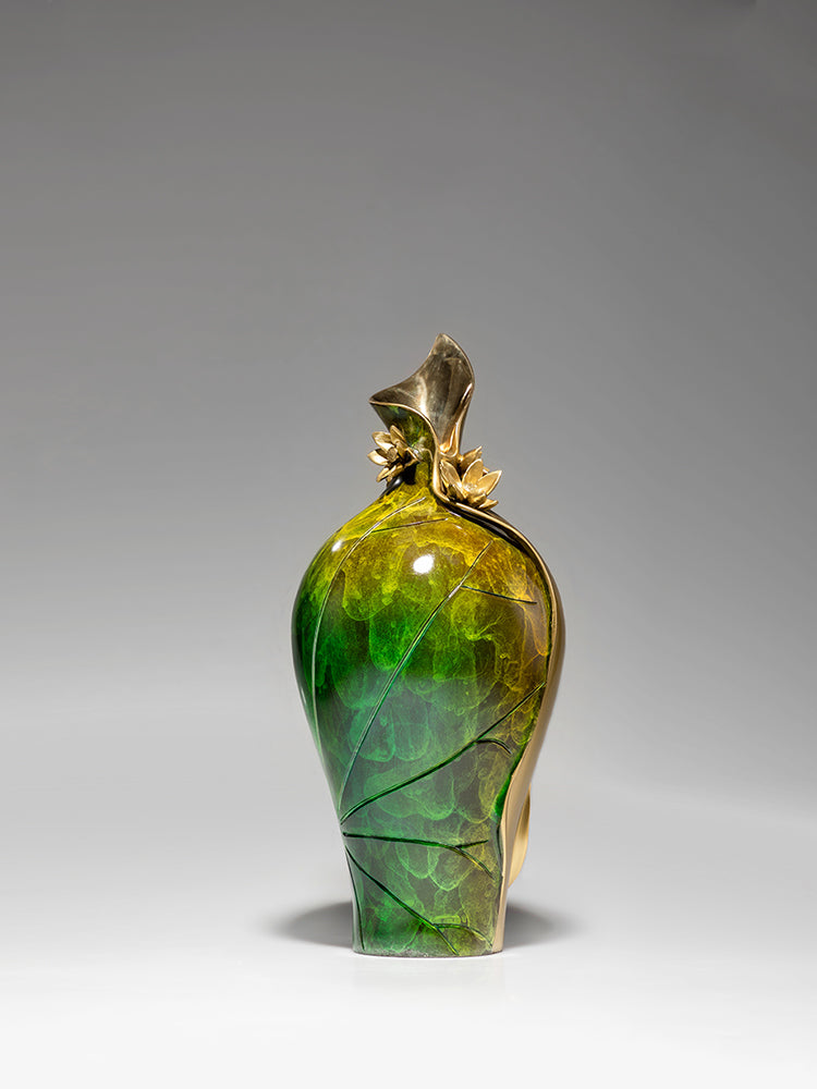 Lotus leaf vase - Best Metalcraft