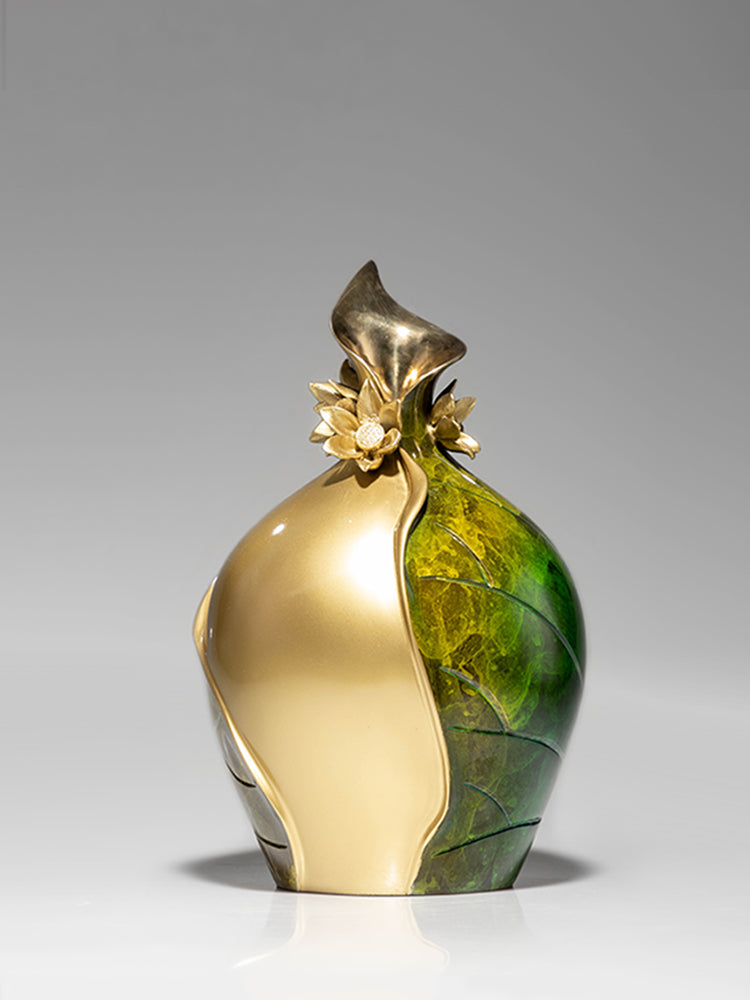 Lotus leaf vase - Best Metalcraft