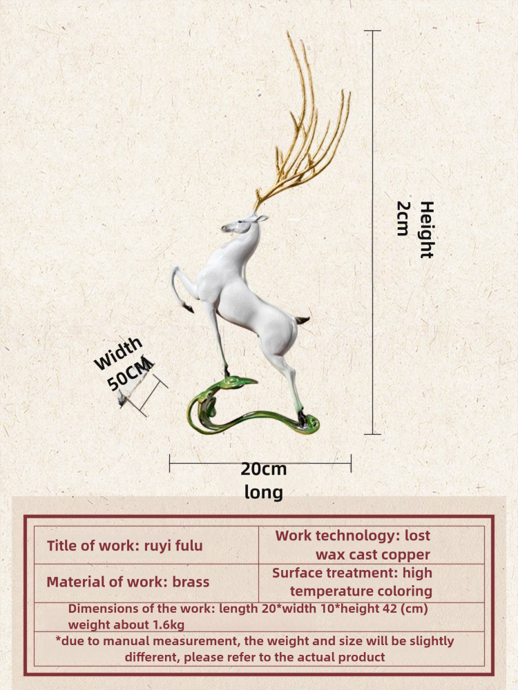 Deer that brings good luck - Best Metalcraft