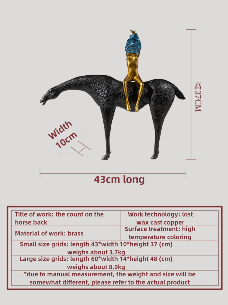 The Countess on Horseback - Best Metalcraft