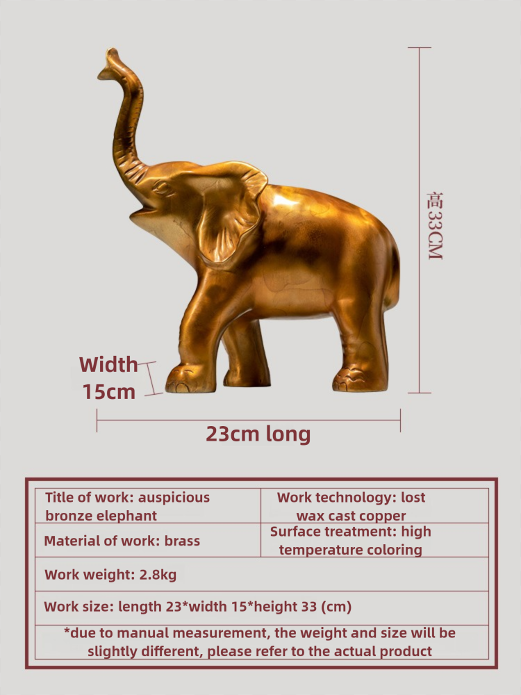 Lucky brass Elephant - Best Metalcraft