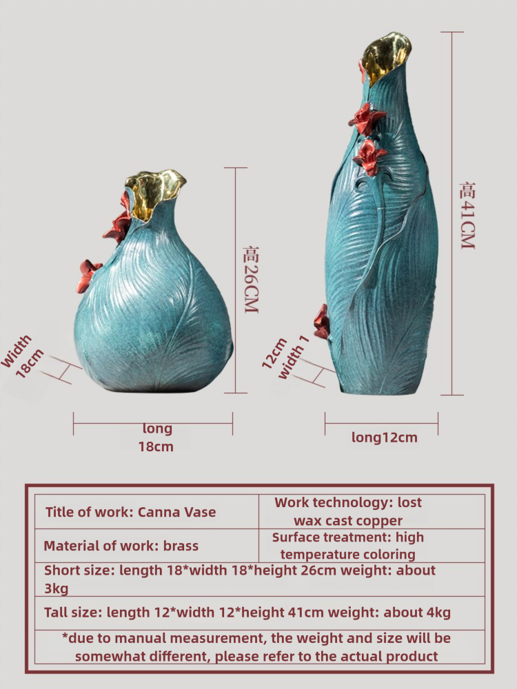 Canna Vase - Best Metalcraft