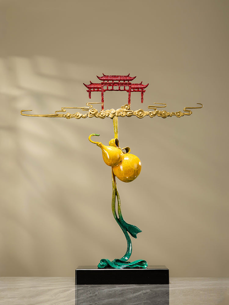 Fortune and Happiness Gourd - Best Metalcraft
