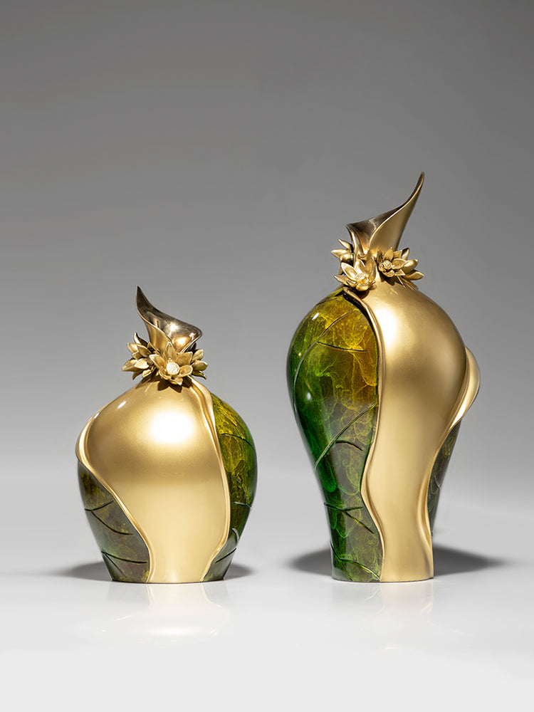 Lotus leaf vase - Best Metalcraft