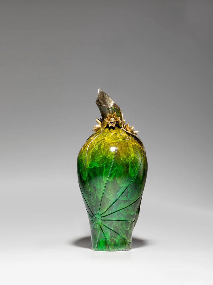 Lotus leaf vase - Best Metalcraft