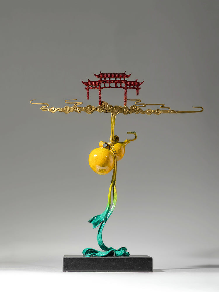 Fortune and Happiness Gourd - Best Metalcraft