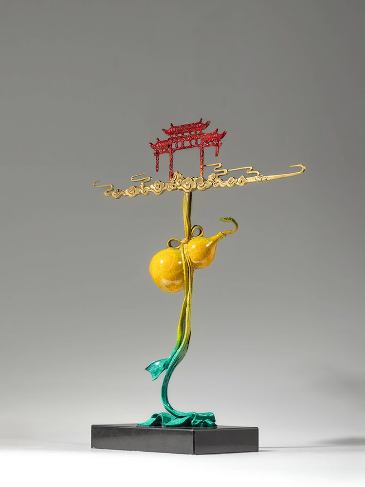 Fortune and Happiness Gourd - Best Metalcraft